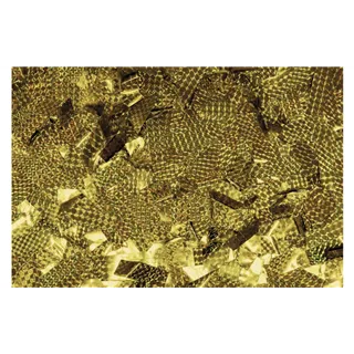 SHOWGEAR Show Confetti Metal Gold Laser 1 kg