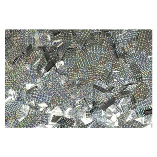 SHOWGEAR Show Confetti Metal Silver Laser 1 kg