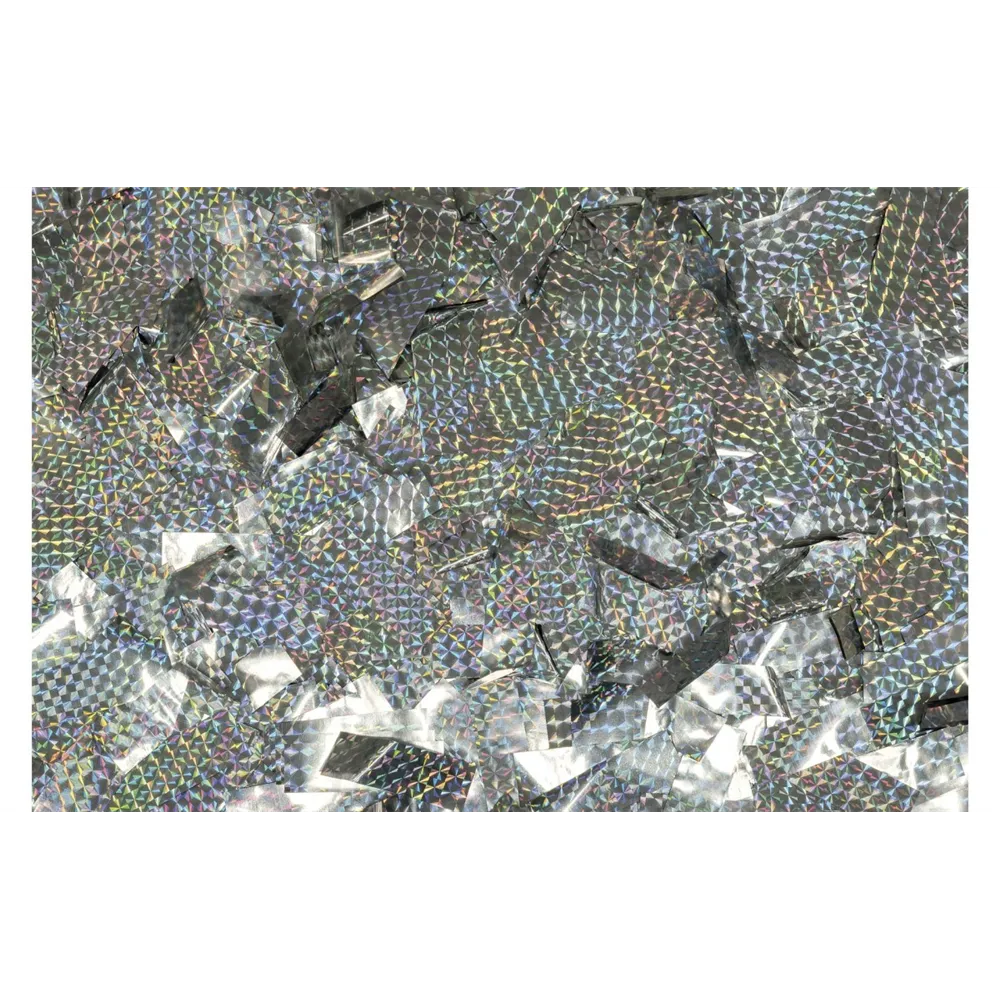 SHOWGEAR Show Confetti Metal Silver Laser 1 kg