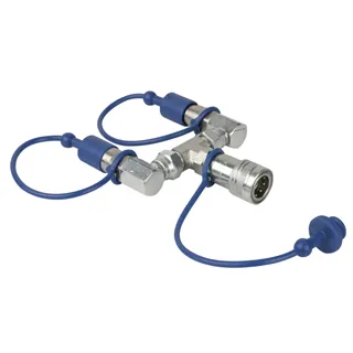 SHOWTEC CO2 3/8 Q-Lock 2-way combiner