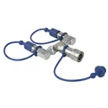 SHOWTEC CO2 3/8 Q-Lock 2-way combiner