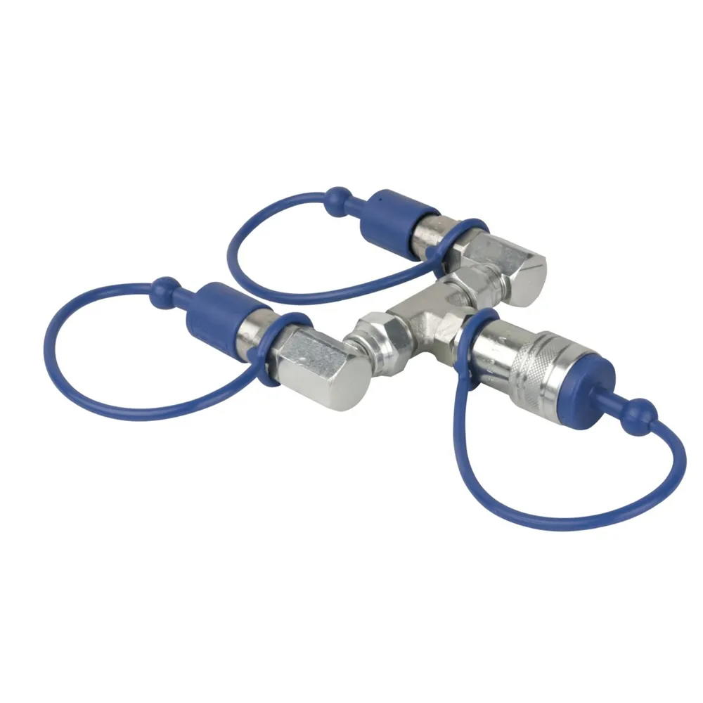 SHOWTEC CO2 3/8 Q-Lock 2-way combiner