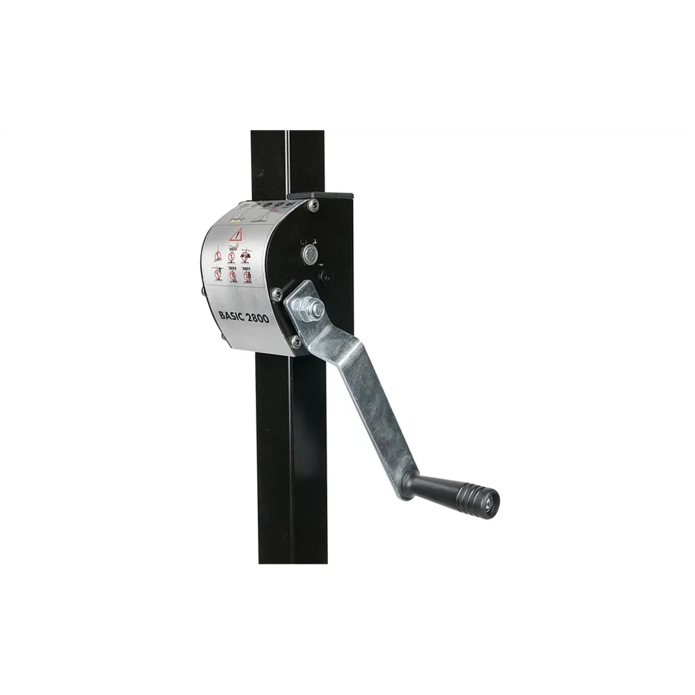 SHOWGEAR Basic 2800 Wind up stand 80kg (adaptor 70835 not included)