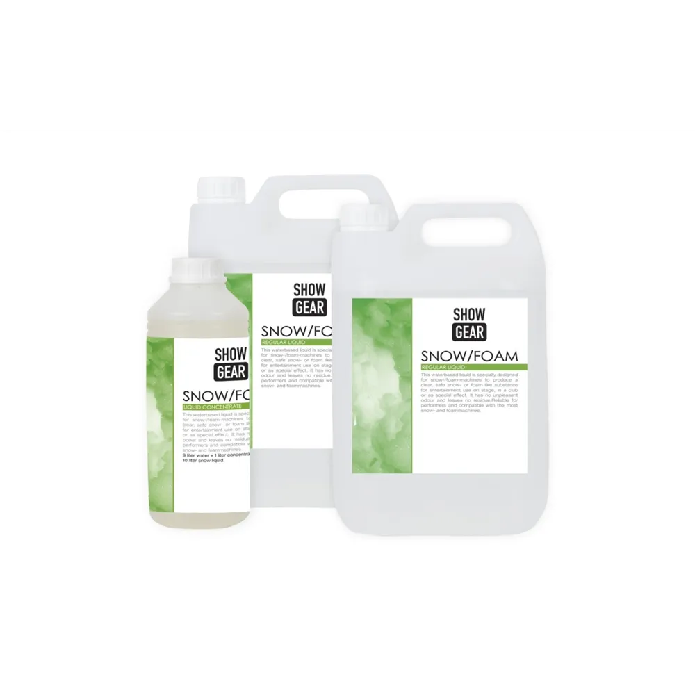 SHOWGEAR Snow/Foam Concentrate 5 litre