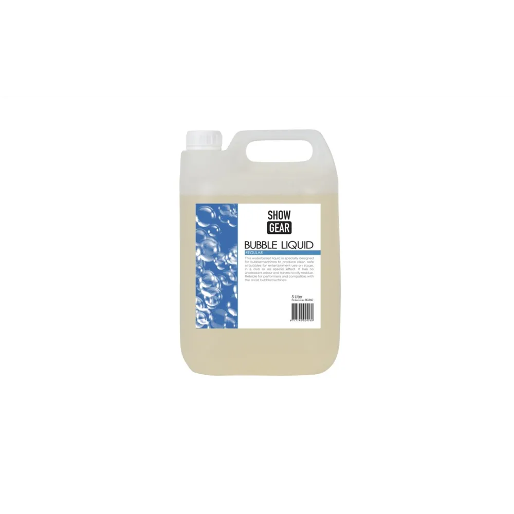 SHOWGEAR Bubble Liquid 5 Liter Ready To Use