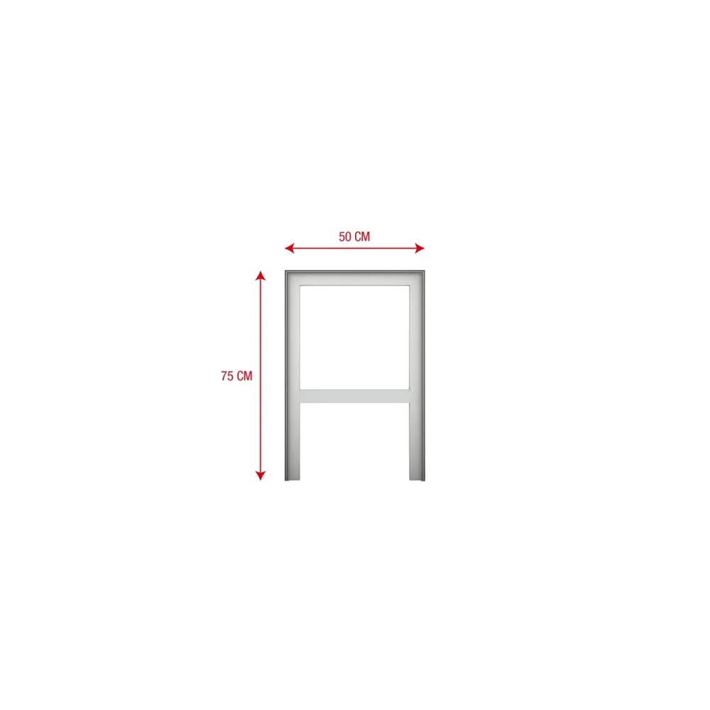 WENTEX SET Frame - A Module 75x50cm