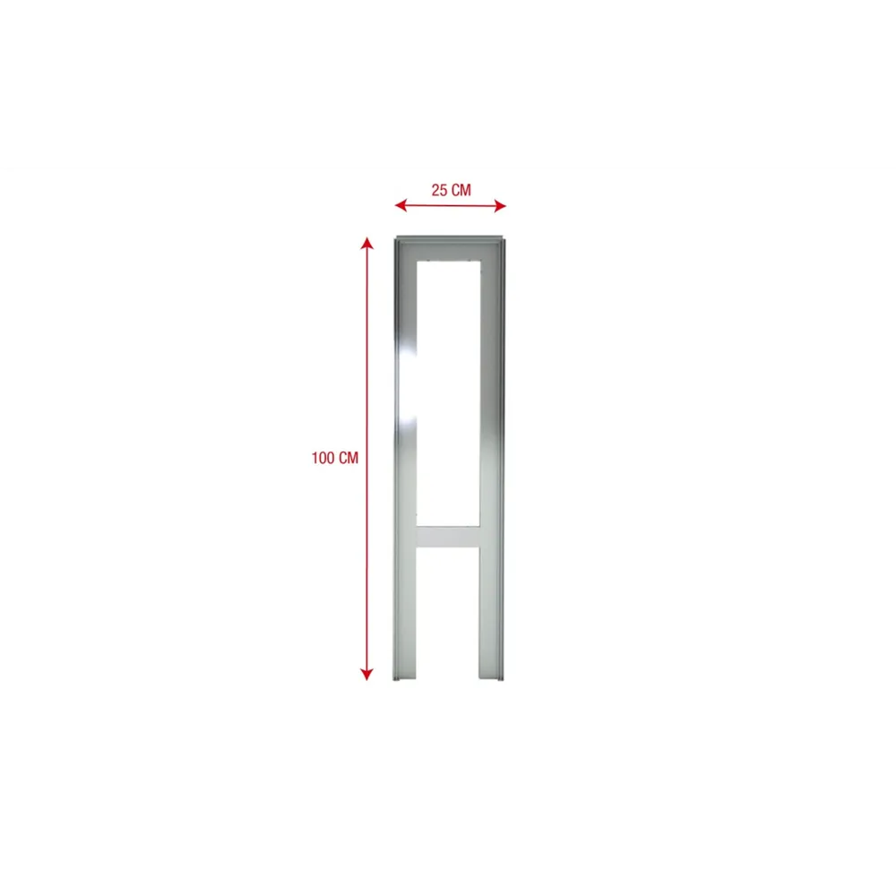 WENTEX SET Frame - A Module 100x25cm