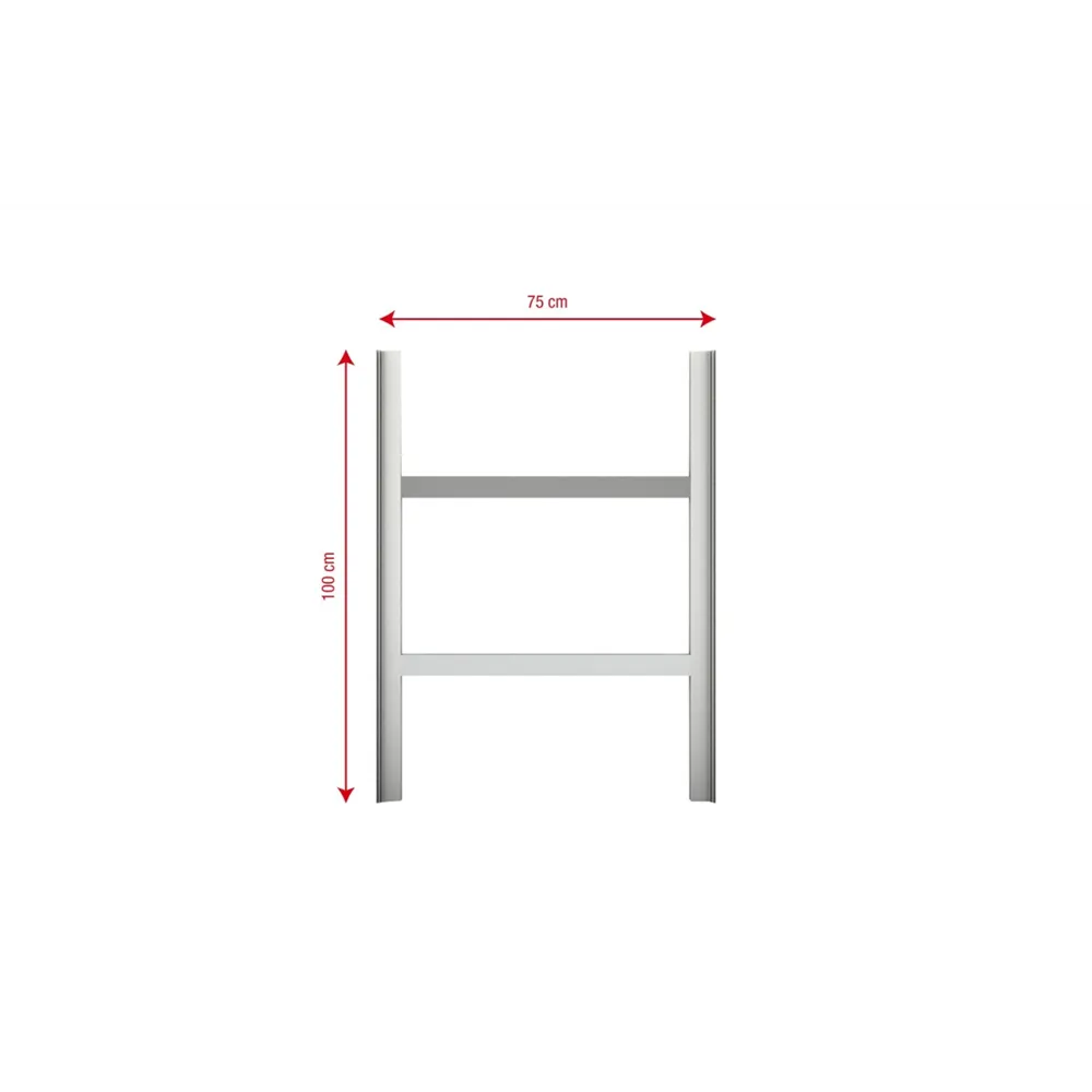 WENTEX SET Frame - H Module extension piece 100x75cm