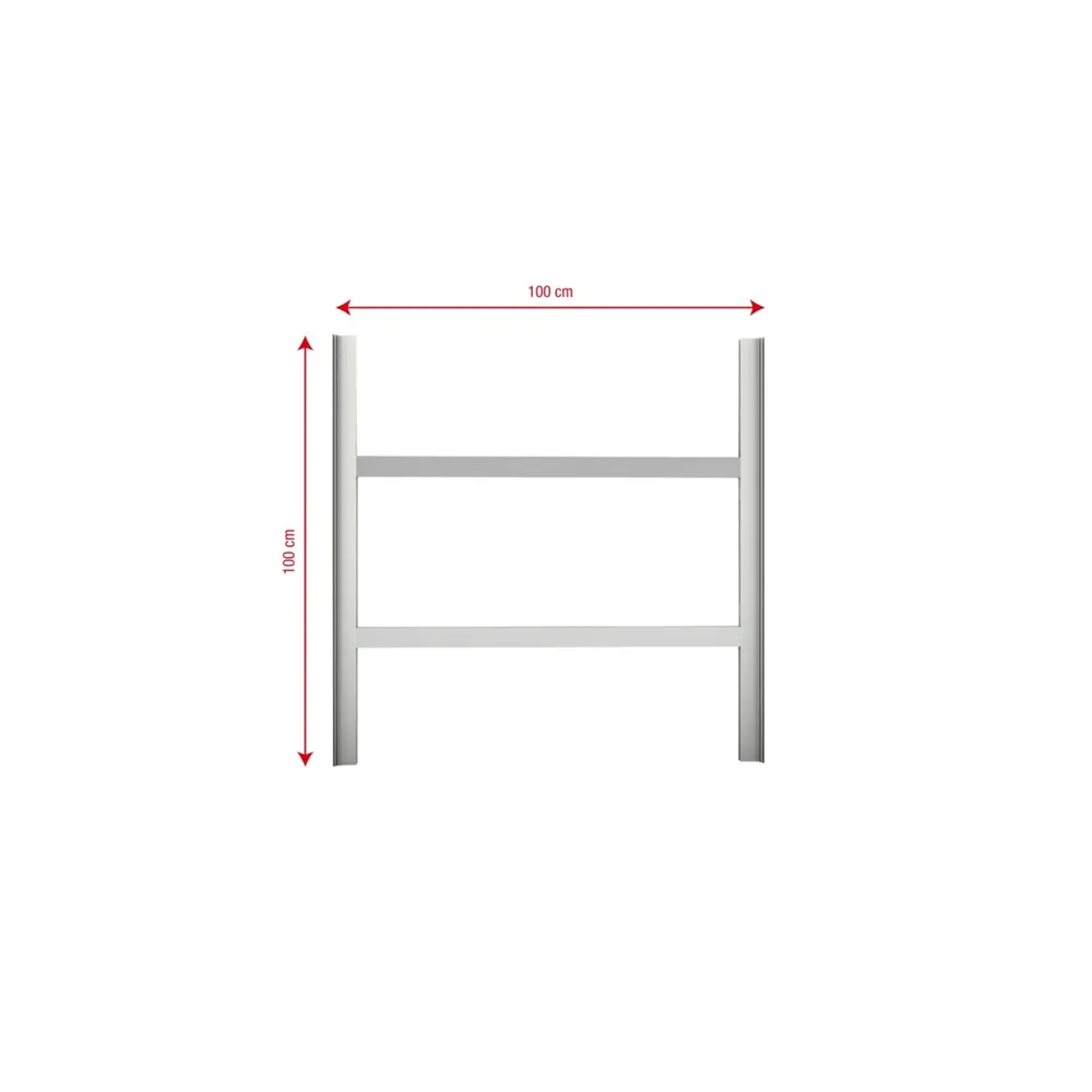 WENTEX SET Frame - H Module extension piece 100x100cm