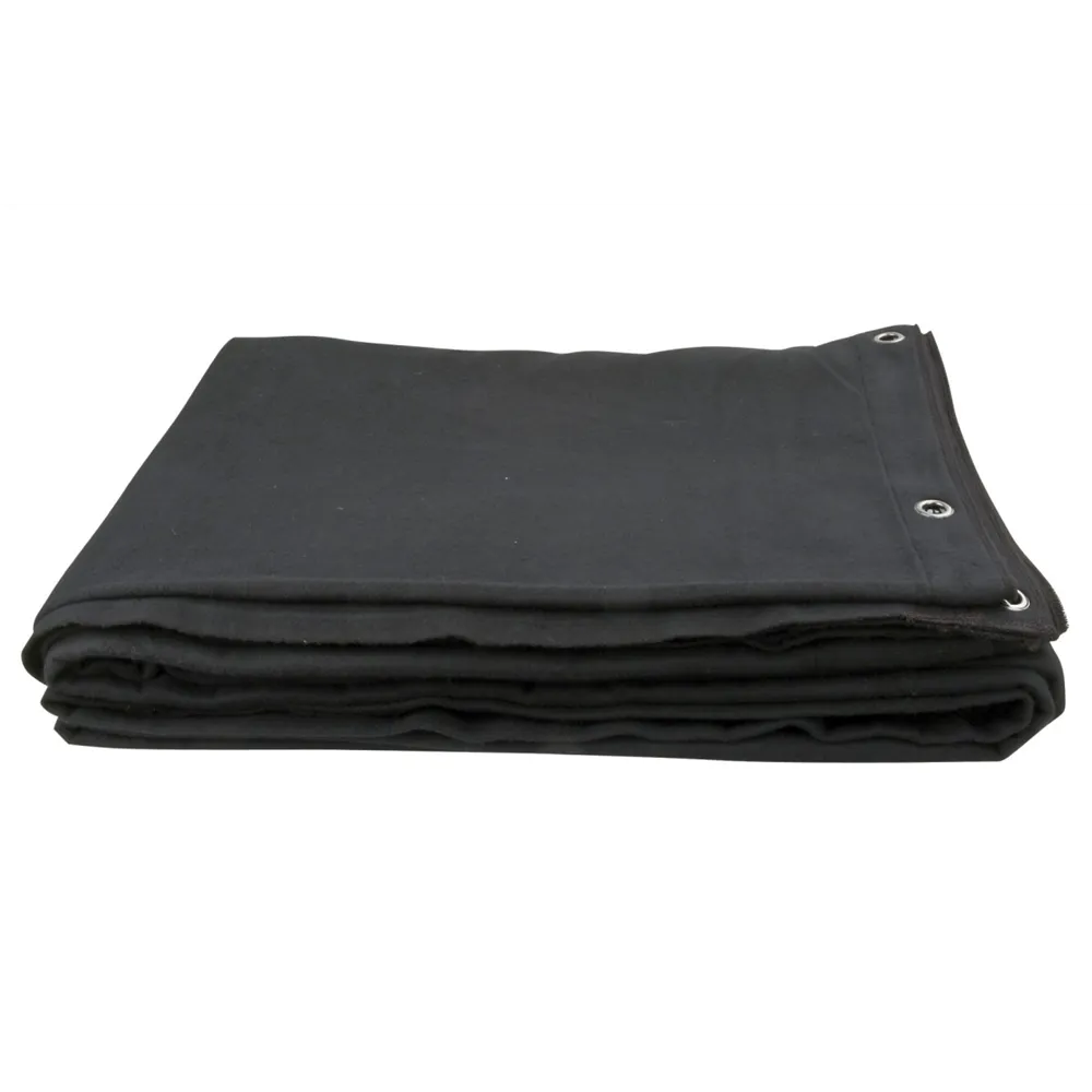 SHOWGEAR Backdrop Black 6 m (W) - 4,5 m (H)