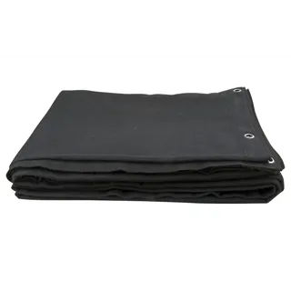 SHOWGEAR Backdrop Black 3 m (W) - 6 m (H)