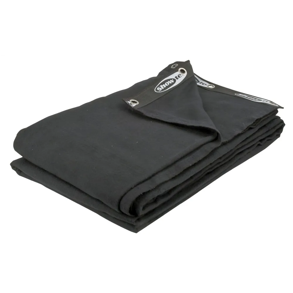 SHOWGEAR Backdrop Black 6 m (W) - 6 m (H)