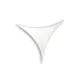 WENTEX Stretch Shape Triangle 500cm x 250cm White