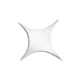 WENTEX Stretch Shape Square 250cm x 125cm White