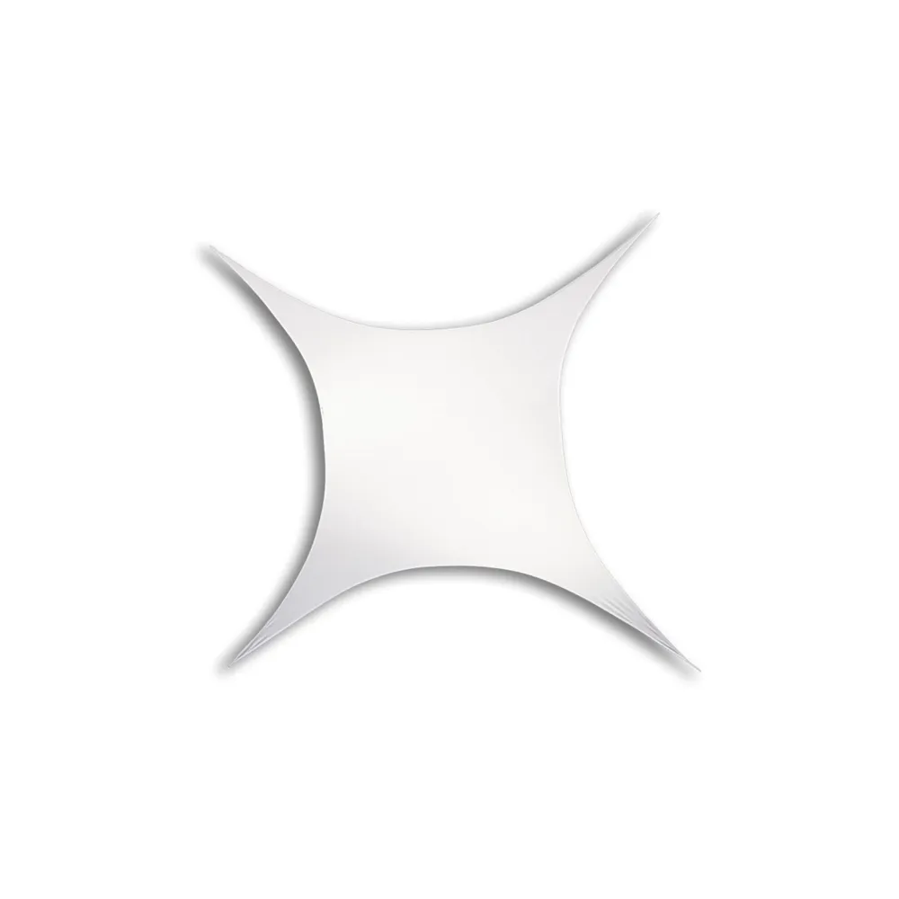 WENTEX Stretch Shape Square 250cm x 125cm White