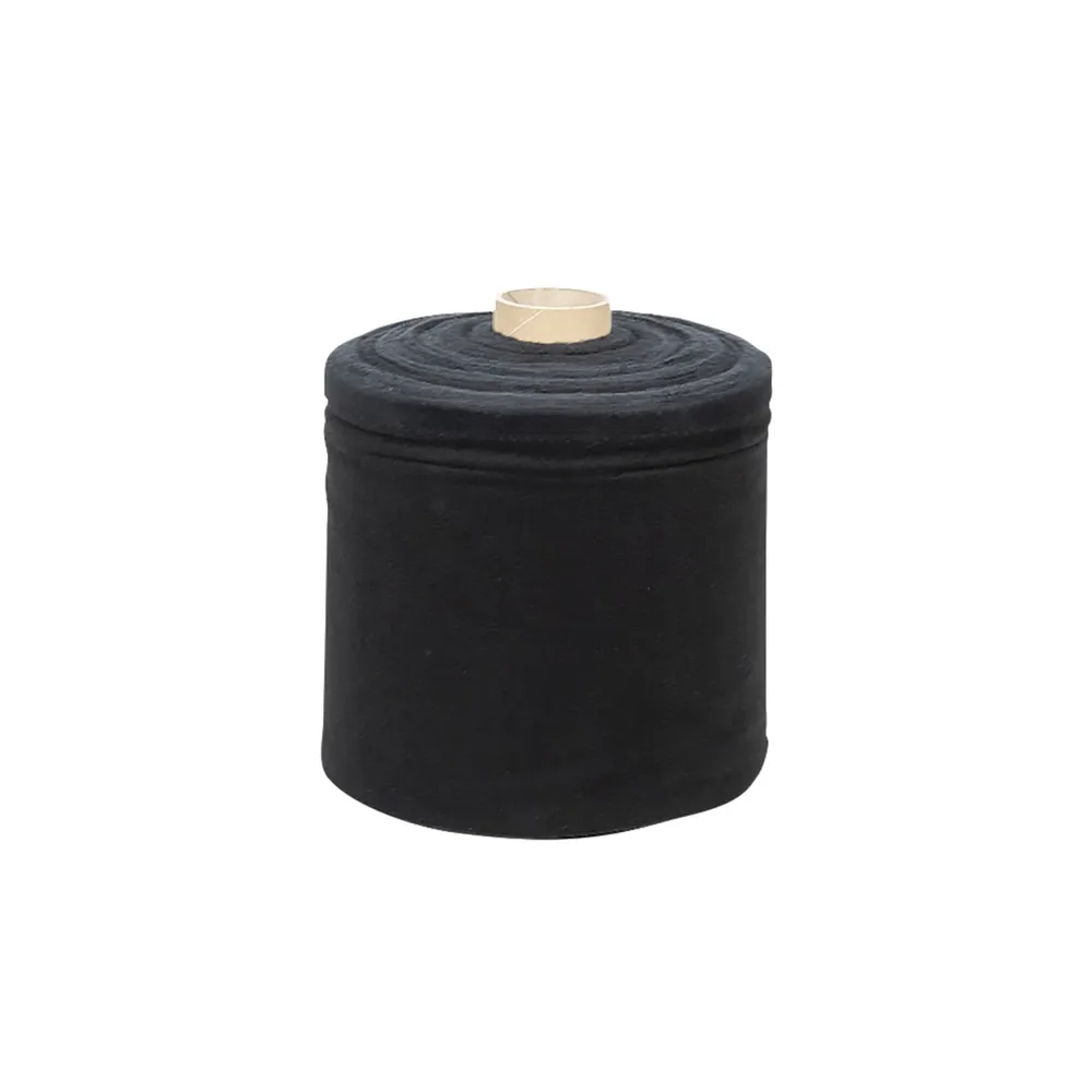 WENTEX Deko-Molton Black roll 20cm 60m x 20cm
