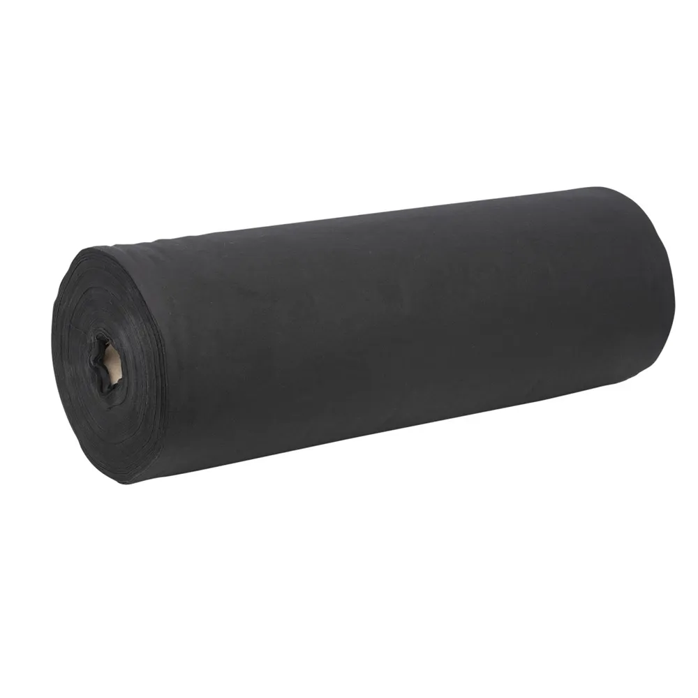 WENTEX Deko-Molton Black roll 60cm 60m x 60cm