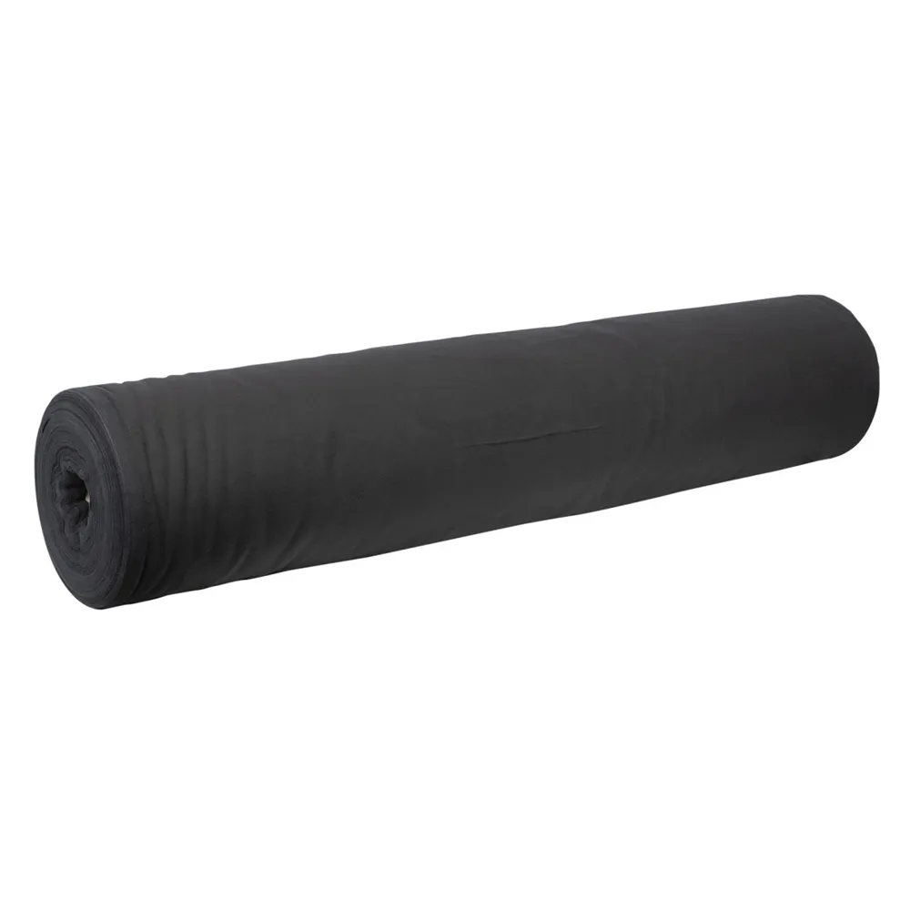 WENTEX Deko-Molton Black roll 100cm 60m x 100cm