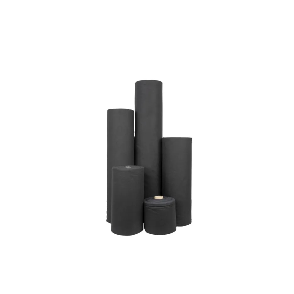 WENTEX Deko-Molton Black roll 100cm 60m x 100cm