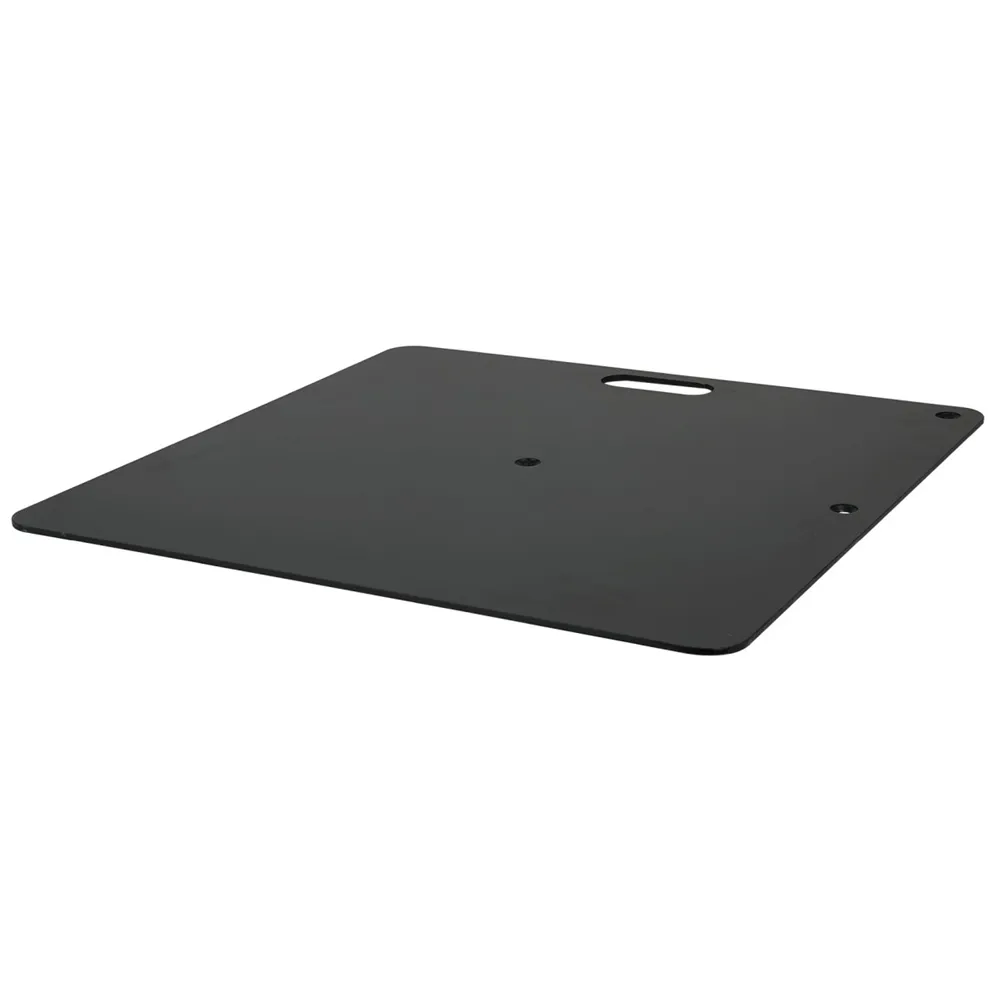 WENTEX Base Plate - Powder coated 350x300mm 4kg Black
