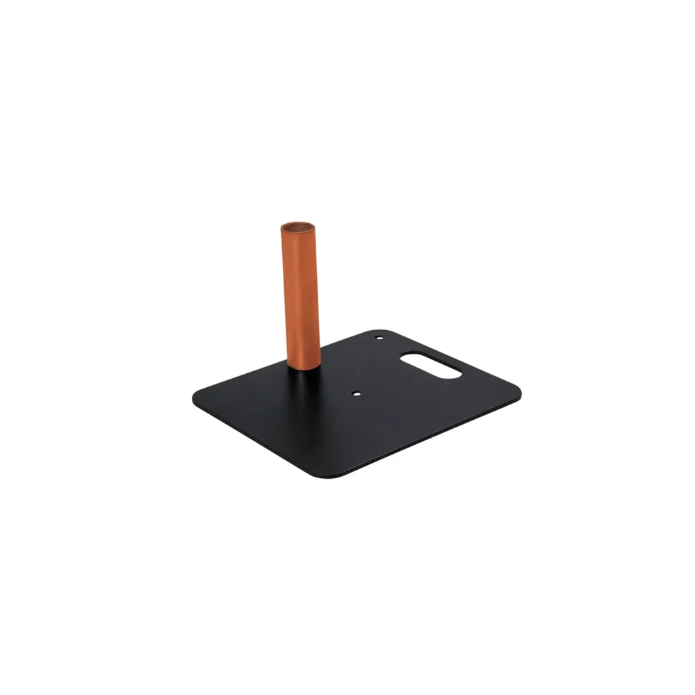 WENTEX Base Plate - Powder coated 350x300mm 4kg Black