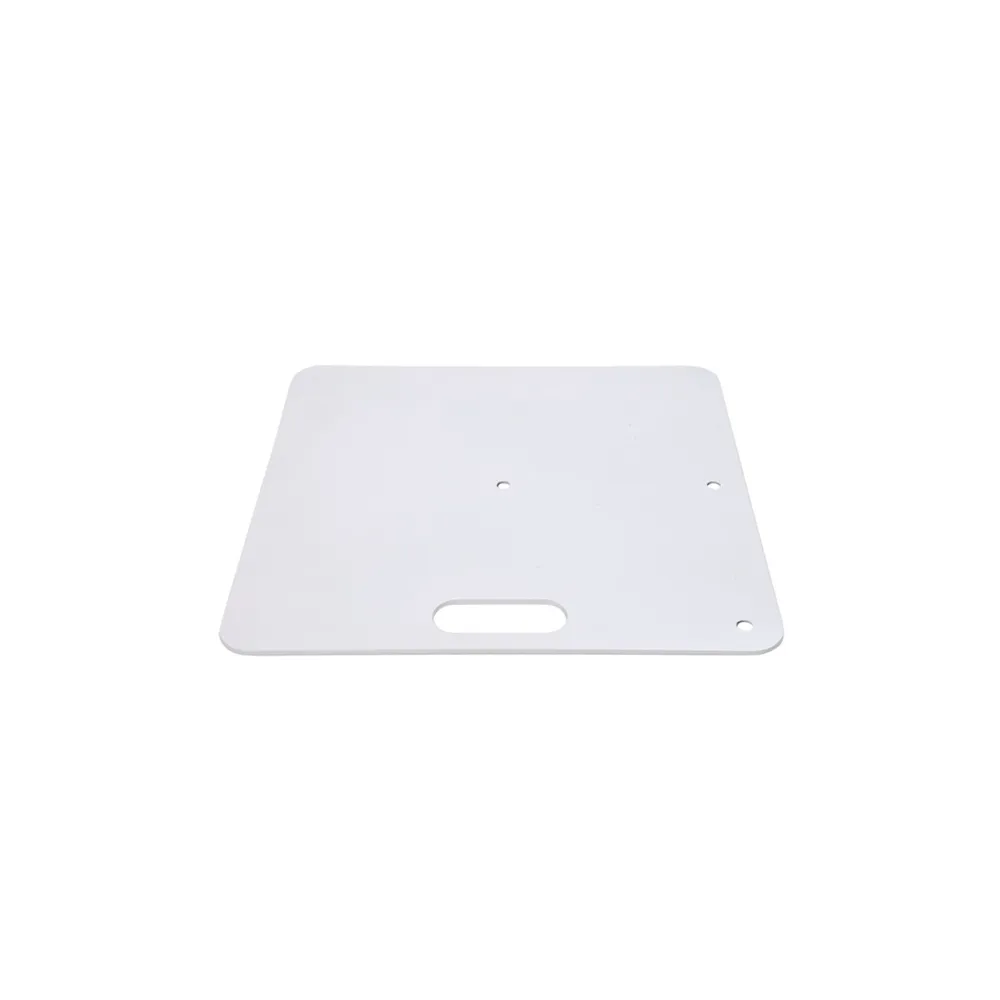 WENTEX Base Plate - Powder coated 600x600mm 14kg Whit