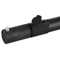 WENTEX Telescopic Upright 2-way Black 120x180cm