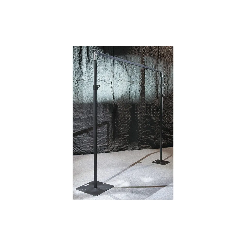WENTEX Telescopic Upright - 2-way Black 180x300cm
