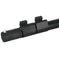 WENTEX Teleskop Stange vertikal - 3-Weg 180 – 420cm - Schwarz