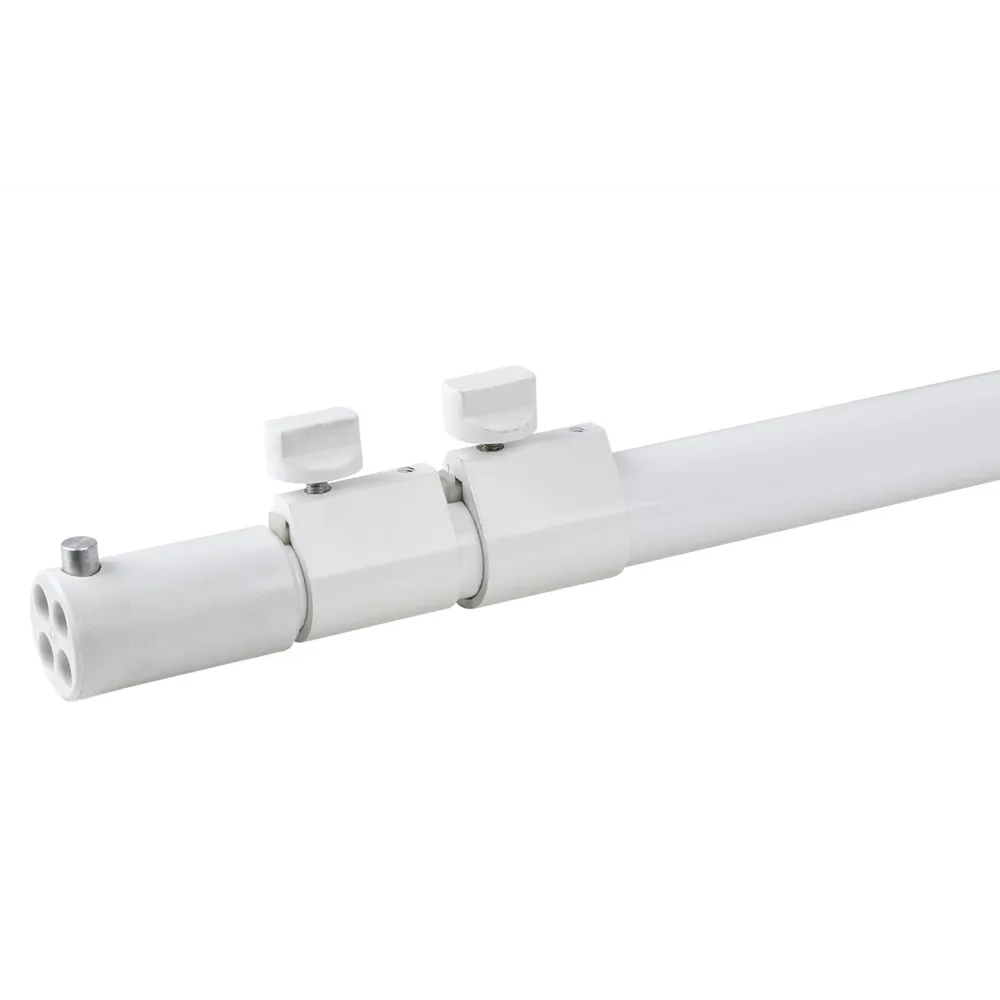 WENTEX Telescopic Upright - 3-way White 180x420cm