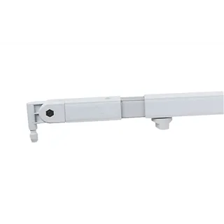 WENTEX Telescopic Drape Support White 90x120cm