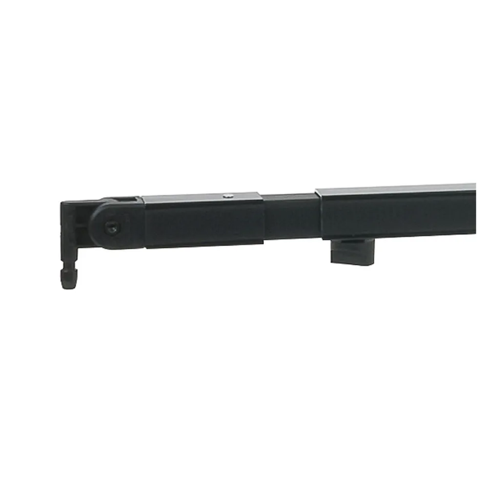 WENTEX Telescopic Drape Support Black  90x120cm