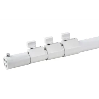 WENTEX Telescopic Upright - 4-weg White 180-500cm