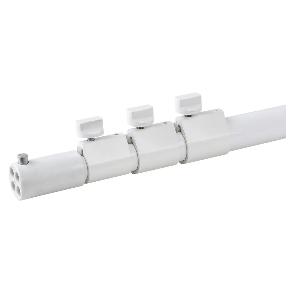 WENTEX Telescopic Upright - 4-weg White 180-500cm