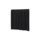 WENTEX P&D Curtain - Molton CS Pleated 300(w) x 250(h)cm 300 gram/m² Black