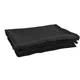 WENTEX P&D Curtain - Molton CS 300gr/m² Pleated Black 300x500cm