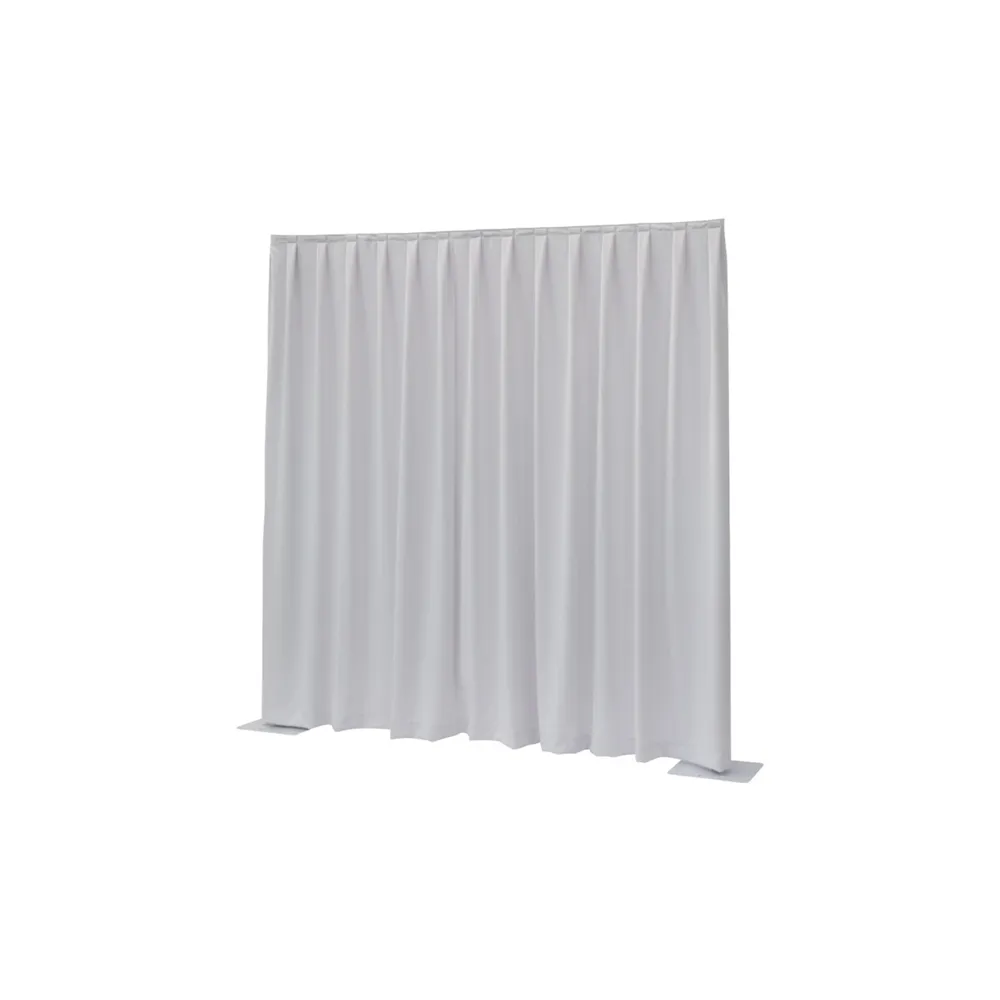 WENTEX P&D Curtain - Dimout 260gr/m² Pleated White 300x300cm