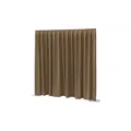 WENTEX P&D Curtain - Dimout 260gr/m² Pleated Brown 300x300cm