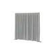 WENTEX P&D Curtain - Dimout 260gr/m² Pleated Light gray 300x300cm