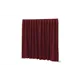 WENTEX P&D Curtain - Dimout 260gr/m² Pleated Red 300x400cm