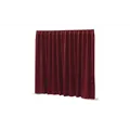 WENTEX P&D Curtain - Dimout 260gr/m² Pleated Red 300x400cm