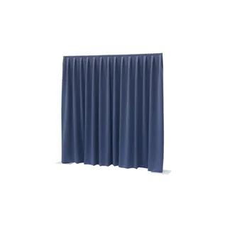 WENTEX P&D Curtain - Dimout 260gr/m² Pleated Blue 300x400cm
