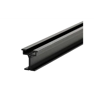 WENTEX Eurotrack - Rail - 200(l)cm Black (anodised)
