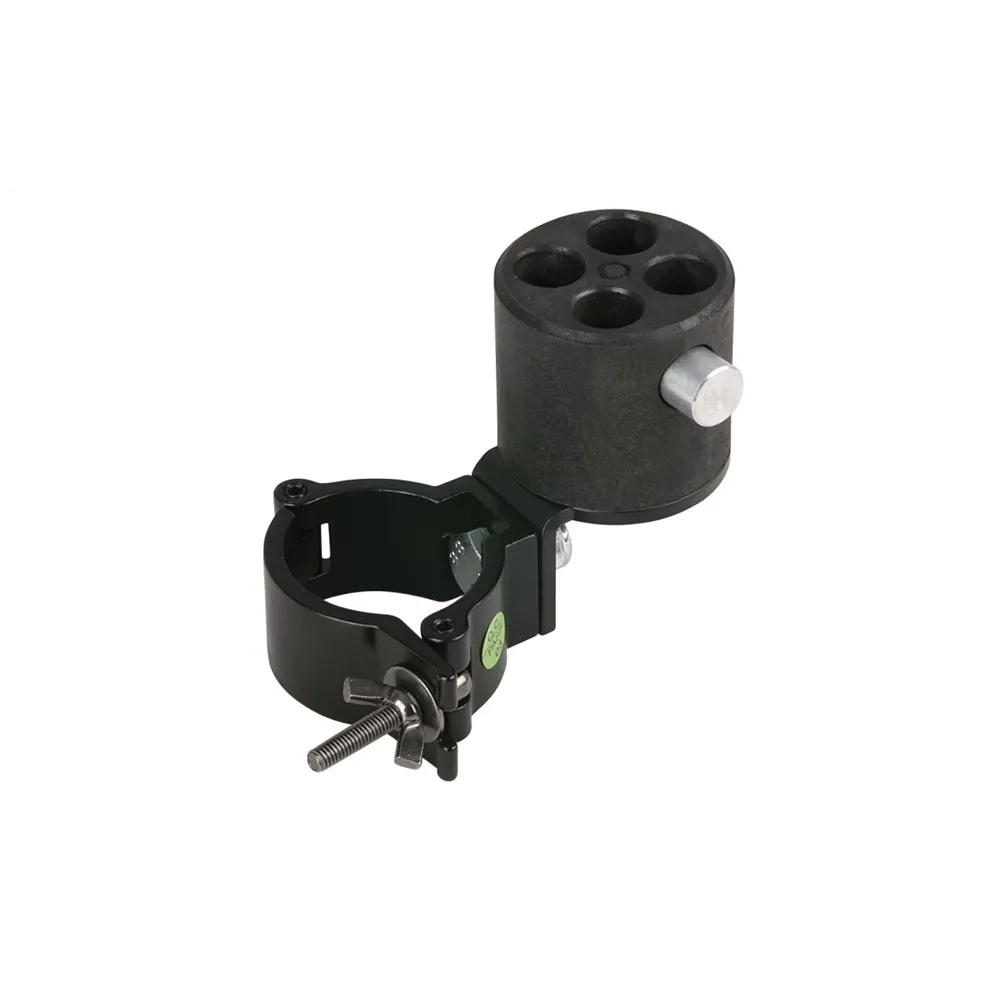 WENTEX Angled bracket with 4-way con. & 50mm half coupler