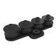 WENTEX Rope Guide Black 4 Wheels
