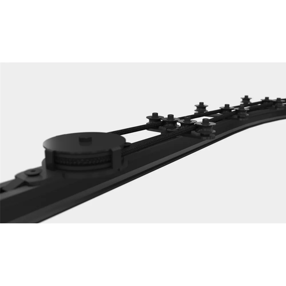 WENTEX Rope Guide Black 4 Wheels