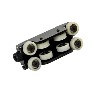 WENTEX Eurotrack - Heavy Duty (HD) Runner 4x4 Wheels Black