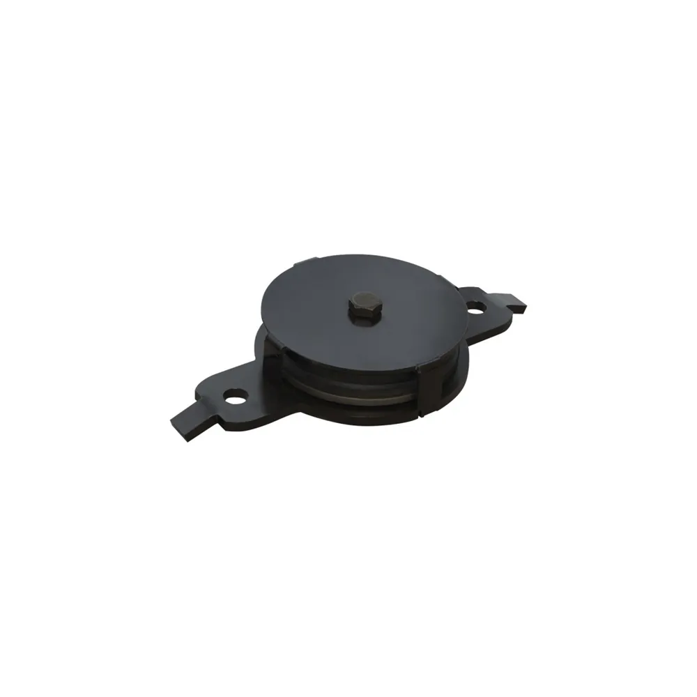 WENTEX Eurotrack - Return pulley - Wheel 85mm Black
