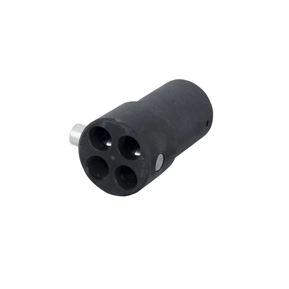 WENTEX 4-way connector replacement 50,8 (dia)mm Black