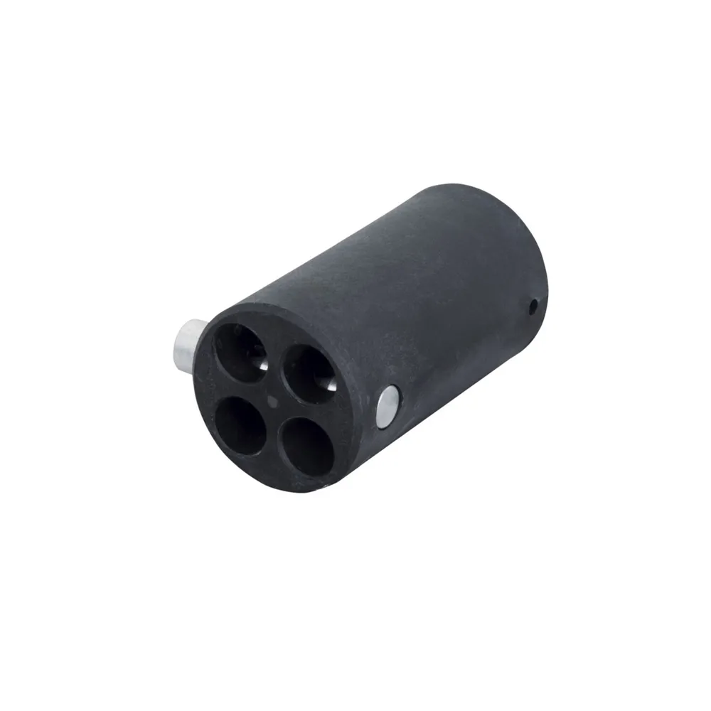 WENTEX 4-way connector replacement 40,6 (dia)mm Black